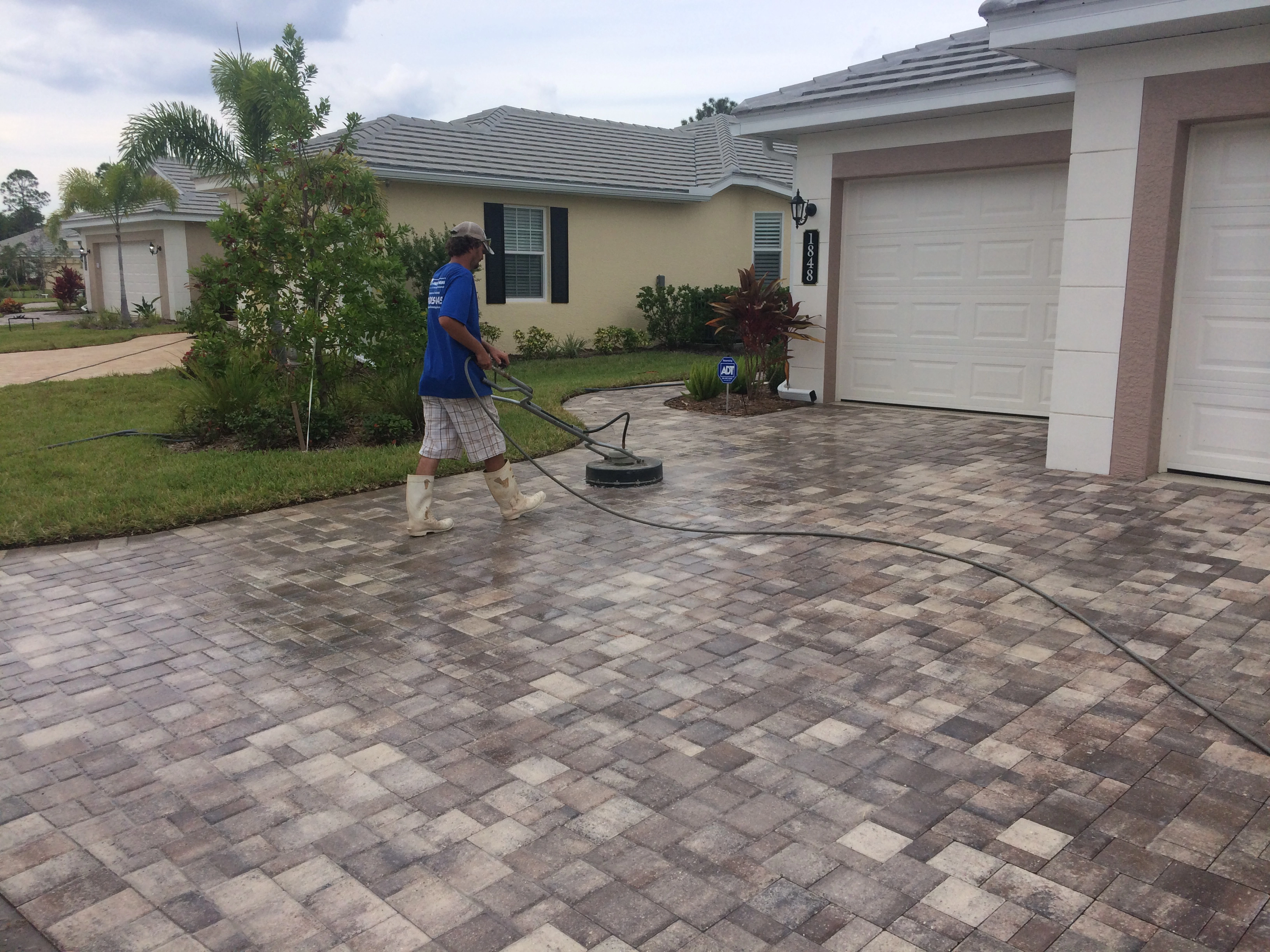 Brick Paver Cleaning & Sealing | A-1 Pressure Washing & Roof Cleaning 